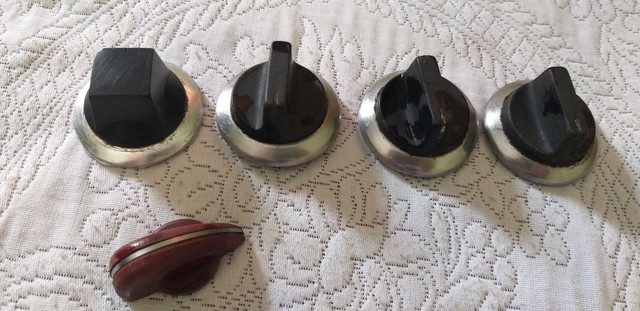 Kit de botões fogão antigo cosmopolita dako plástico alumínio  - Foto 6