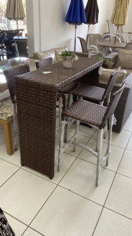 Banquetas estrutura alumínio revestimento fibra sintética  - Foto 3