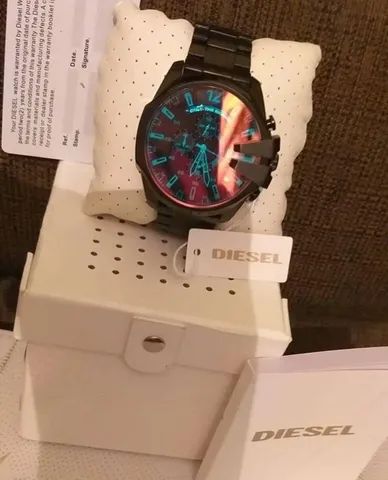 Relógio DIESEL 10 BAR CAMALEÃO 100% FUNCIONAL Entregamos  - Foto 2