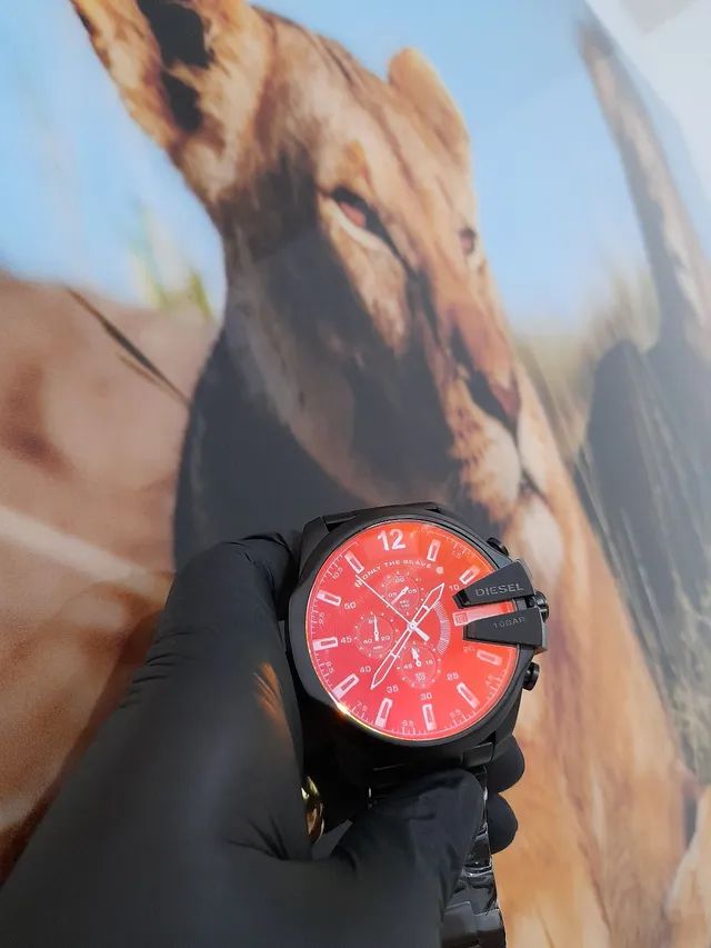 Relógio DIESEL 10 BAR CAMALEÃO 100% FUNCIONAL Entregamos  - Foto 4