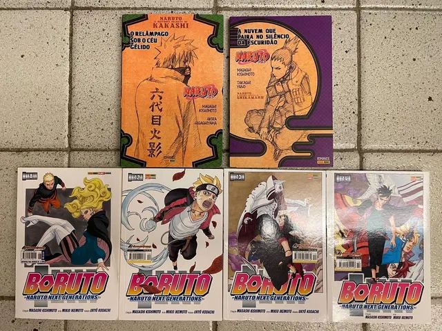 Manga Boruto Kit Primeiros Volumes Naruto Next Generations