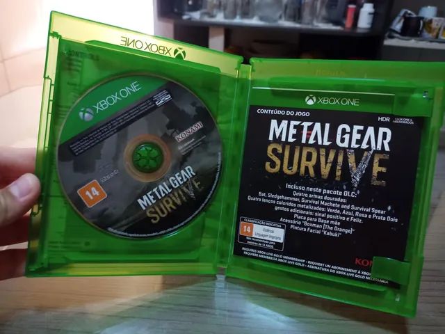 Jogo Metal Gear Survive Xbox One