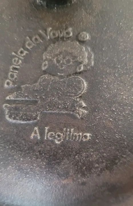 Panela de Ferro Fundido Antiga Panela da Vovó A Legítima - Foto 3