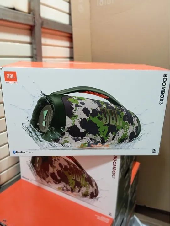 Caixa de Som JBL Boombox 3 - Camuflada