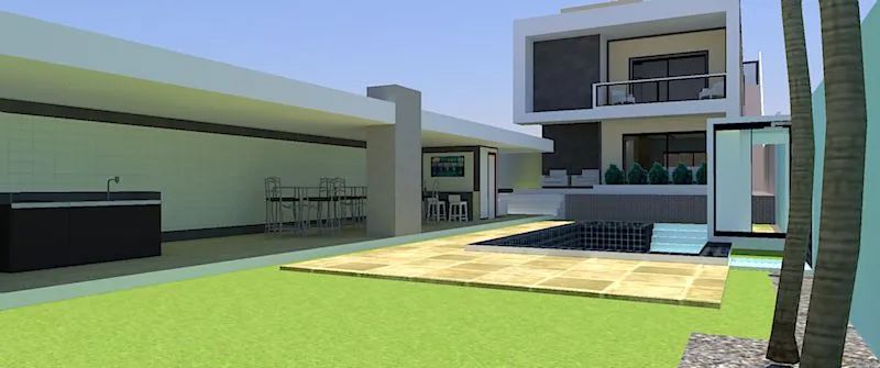 Fachadas Modernas - Layout - Projetos - Preço Baixo - Foto 3