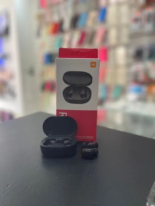 Fone De Ouvido Airdots 2 Bluetooth Redmir Tws Wereless Bluetooth com Microfone Airdots 2 - Foto 2