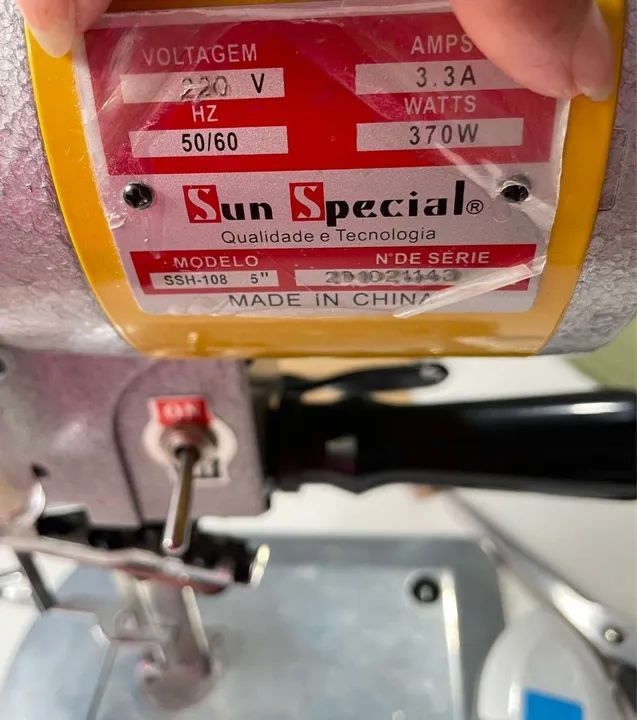 Máquina de corte industrial Sun Especial