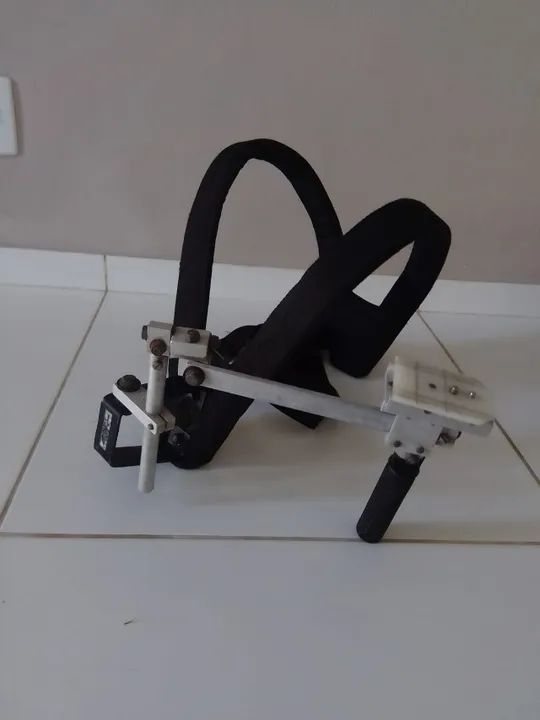 Suporte Estabilizador em liga de alumínio para Filmadoras e Câmeras  - Foto 2