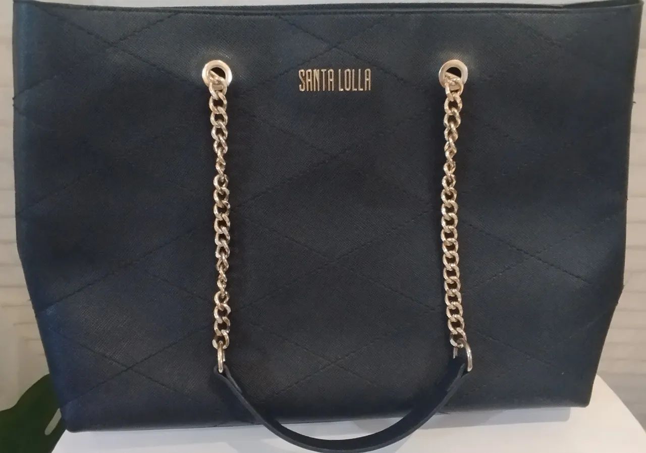Bolsa Santa Lolla Preta - Foto 3