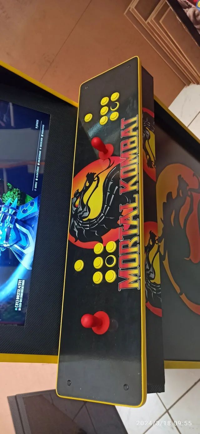 Fliperama Multijogos Retro MK - Foto 4