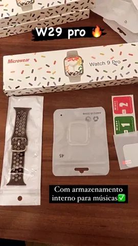 - Promoção: smartwatch lançamento (w29 pro)