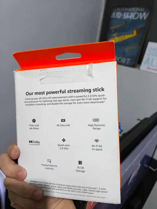 Fire TV Stick 4K 16gb 2gb ram wifi 6 - Foto 2