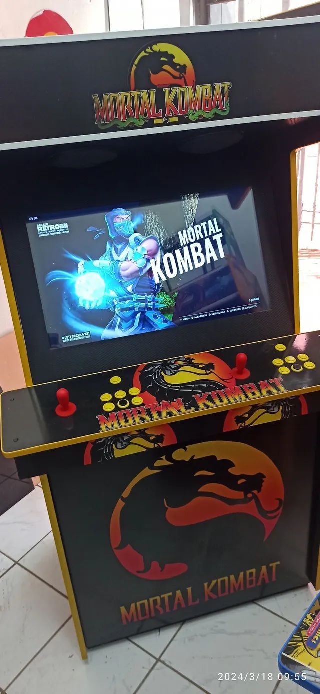 Fliperama Multijogos Retro MK - Foto 5