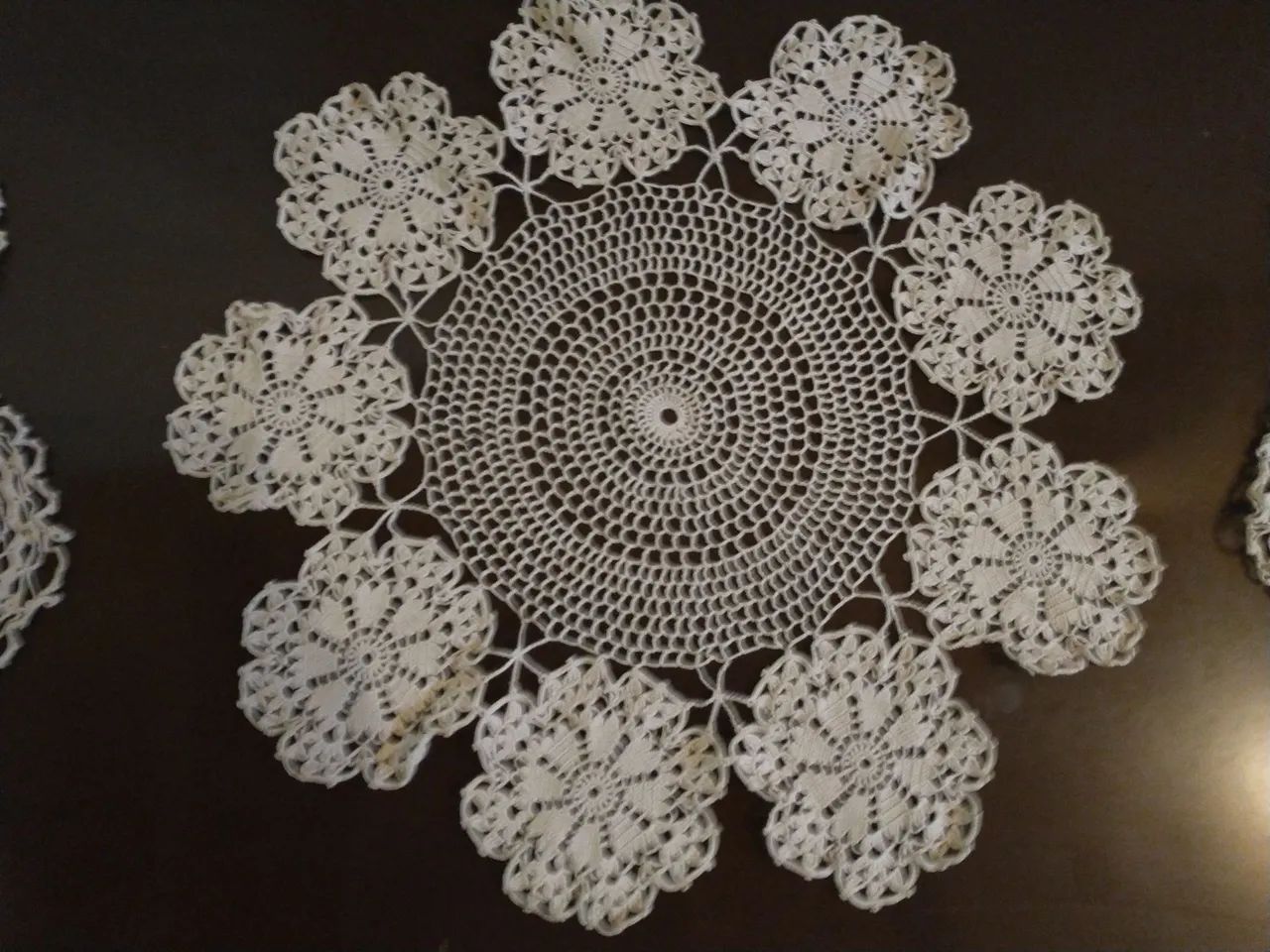 Conjunto 3 toalhas de renda  - Foto 2