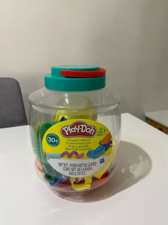 Barril de criações Play Doh