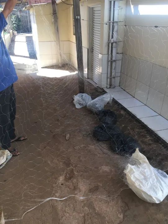 Rede de pesca (ligue 3384-8165) - Foto 2