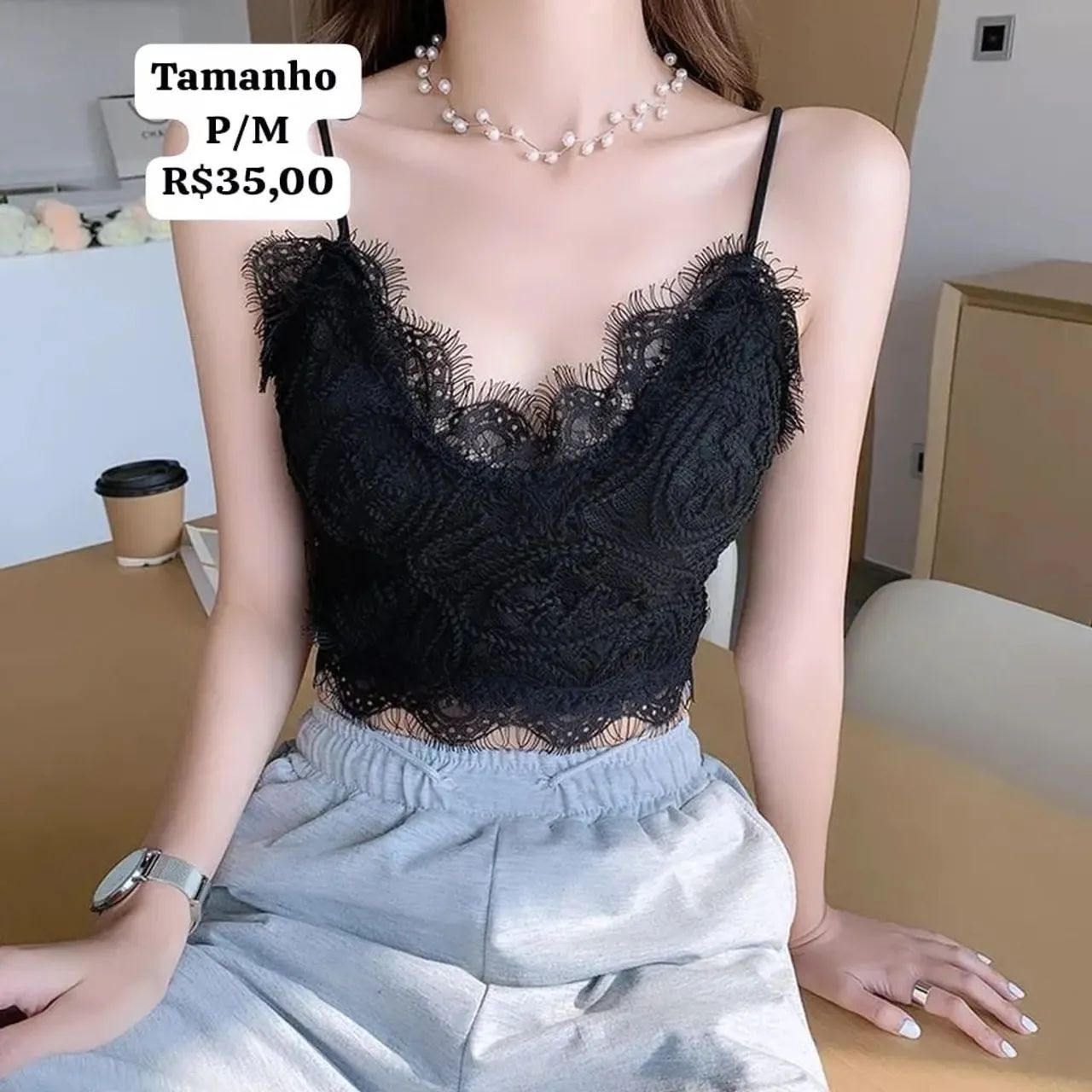 Blusas femininas tamanho M escolha já a sua  - Foto 3