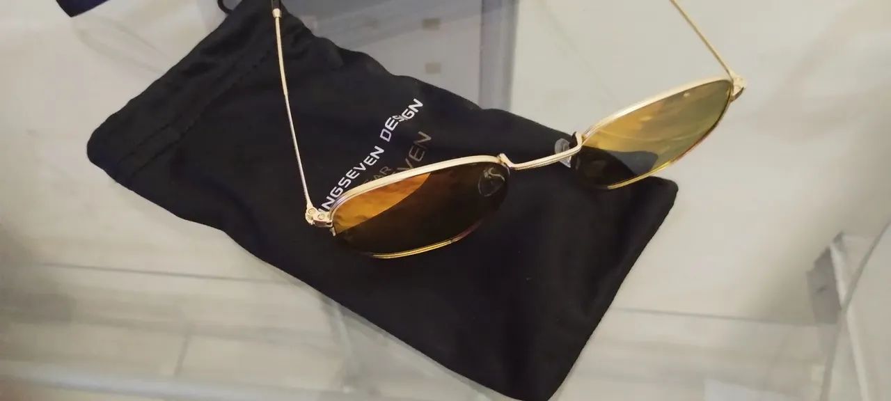 Óculos de Sol KingsSeven com Lentes Espelhada.s - Foto 3