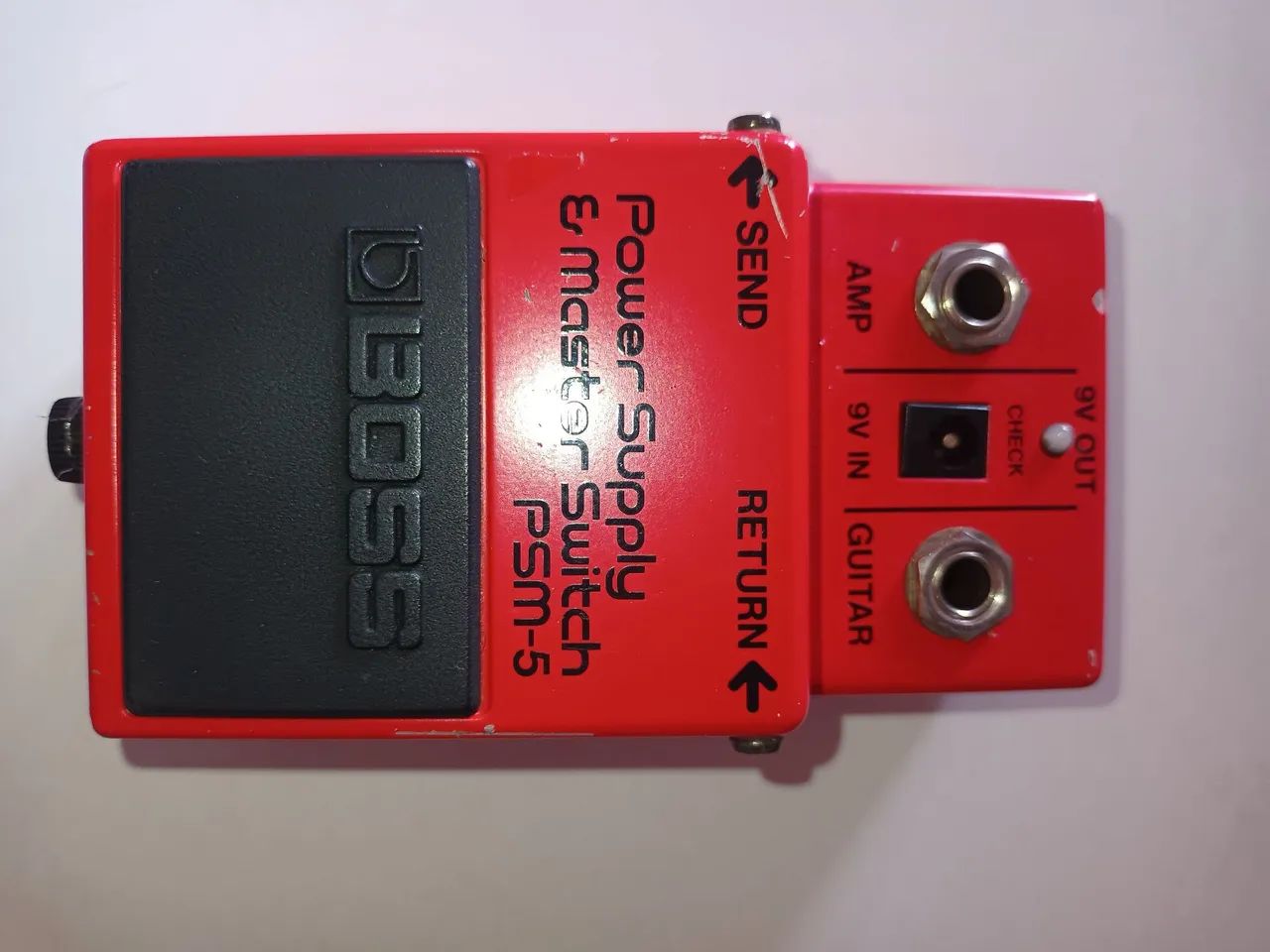 Pedal Boss Power Supply e Master Switch Japão