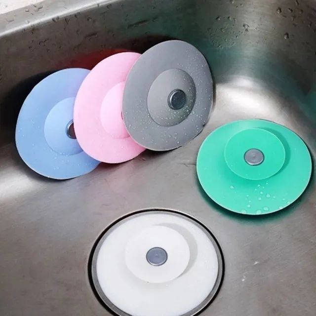 Tampa Válvula de Silicone Ralo Pia Tanque 33 Unidades