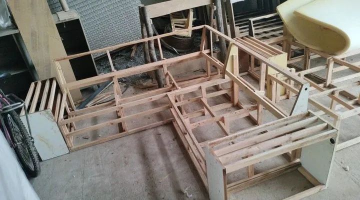 Sofá De Canto FRETE E MONTAGEM GRÁTIS  - Foto 3