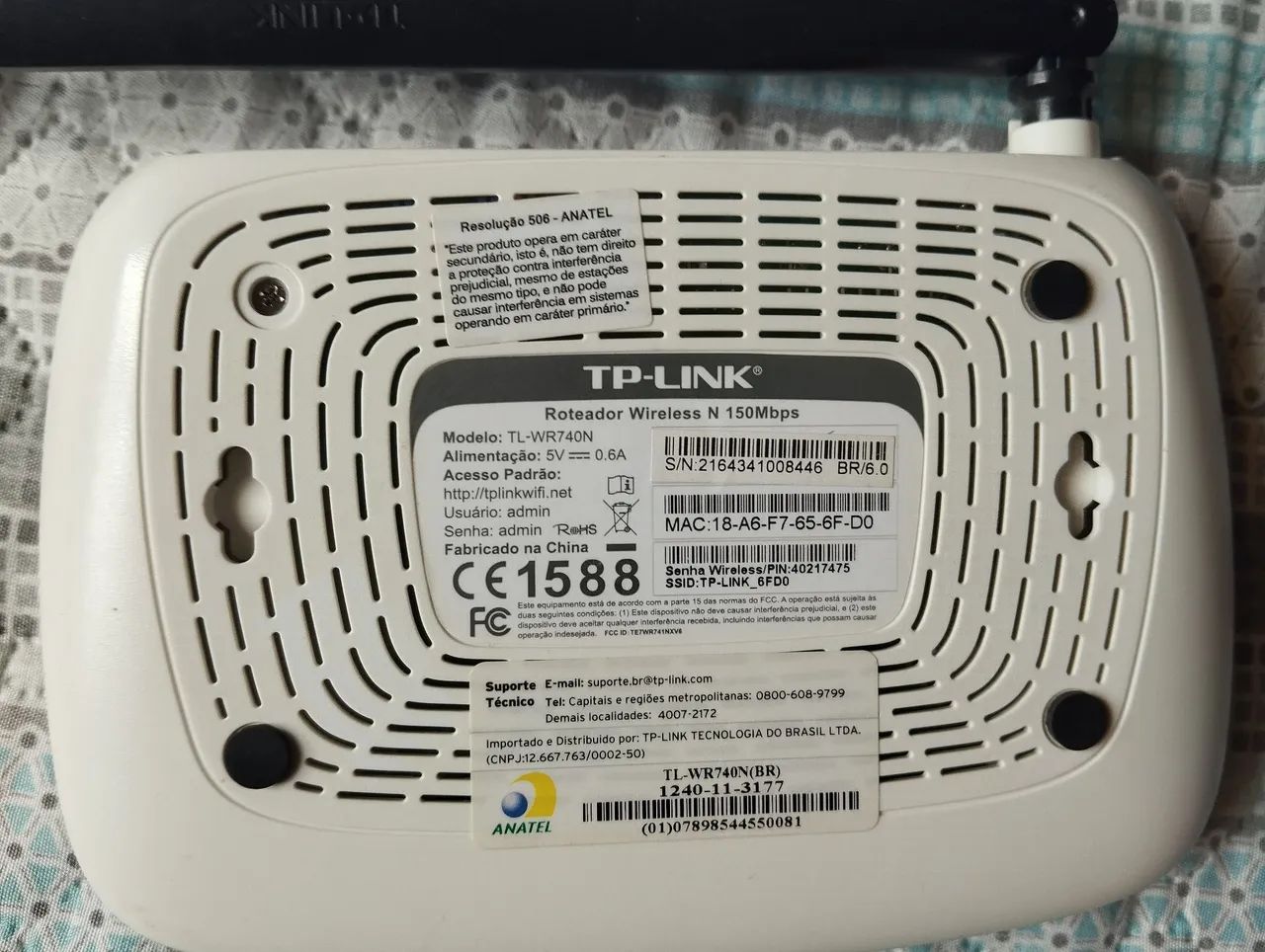 Roteador TP LINK modelo TL-WR740N - Foto 2