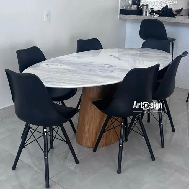 Mesa cone ( mármore espírito santo 1.80x1.00) Oferta  - Foto 4
