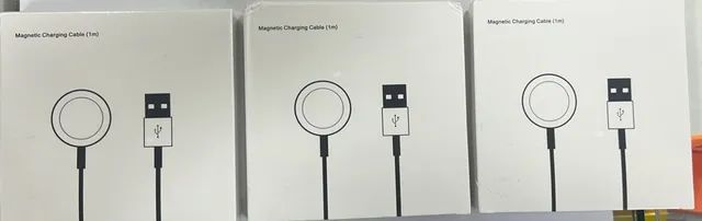 Carregador Para Smartwach Indução Séries 1 2 3 4 5 6 Cor Branco