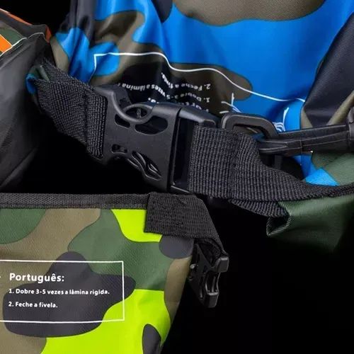 Bolsa Camp Bag Impermeável 15L - Albatroz FIshing - Saco Estanque - Foto 4