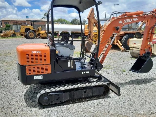 Miniescavadeira esteira Semax SX20 ano 2020  - Foto 4