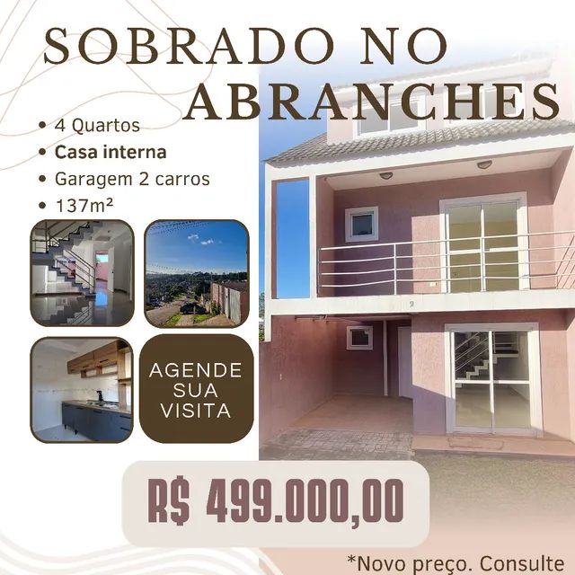 Captação de Casa a venda na Rua Guilherme de Souza Valente, Abranches, Curitiba, PR