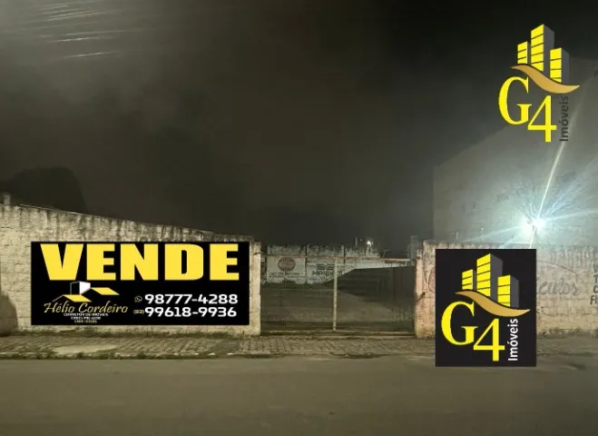 Terreno em Cruz das Armas medindo 16X33 com 528m2 e ótima localização. (Oportunidade)