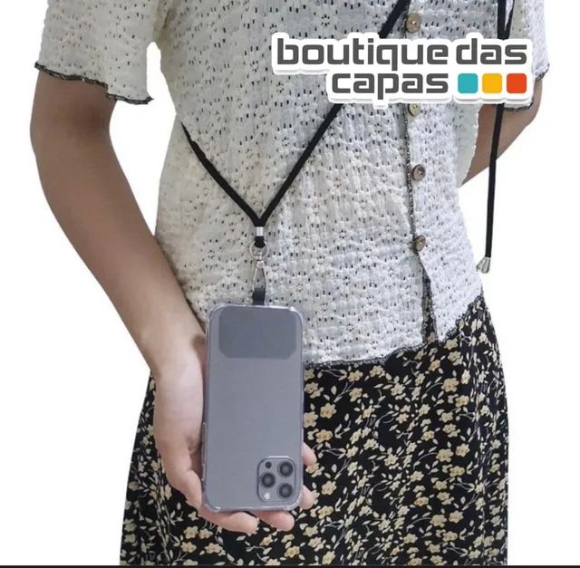 CORDÃO DE PESCOÇO SUPORTE P CELULAR UNIVERSAL carnaval  - Foto 3