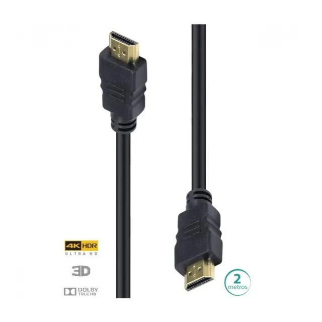 Cabo Hdmi 2.0 4K Ultra Hd 3D Conexão Ethernet 2 Metros - H20-2 002251