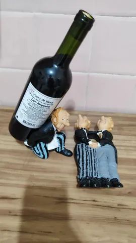 2 Suporte garrafas  em resina  - Foto 2
