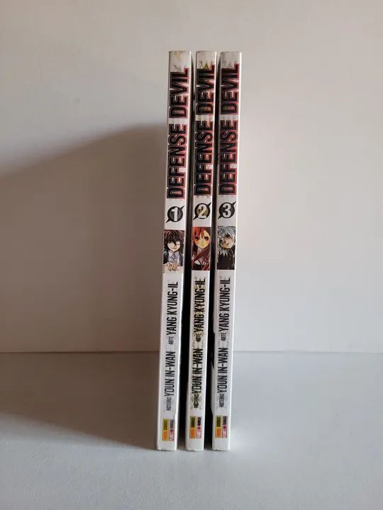 Coleção mangá Defense Devil 1 ao 3 - Foto 2
