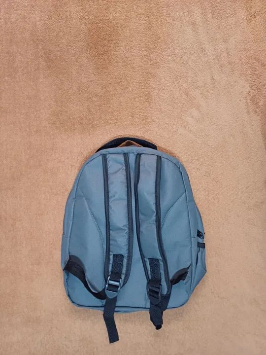 Mochila Cinza - Nova - Foto 2