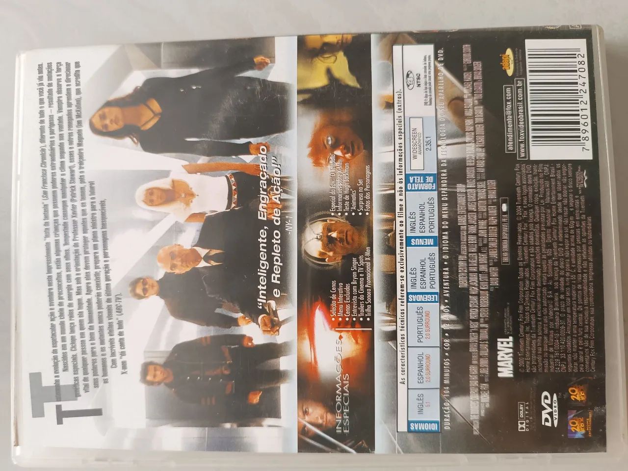 Combo X-Men - 6 DVDs Originais - DVD, Blu-Ray e Vídeo Cassete