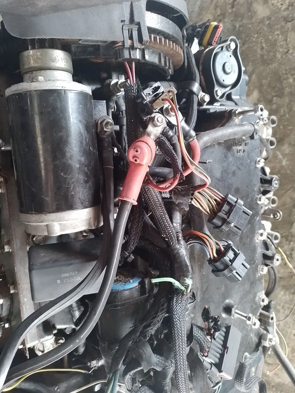 Motor de arranca evinrude etec 75hp venda motor arranca estado novo