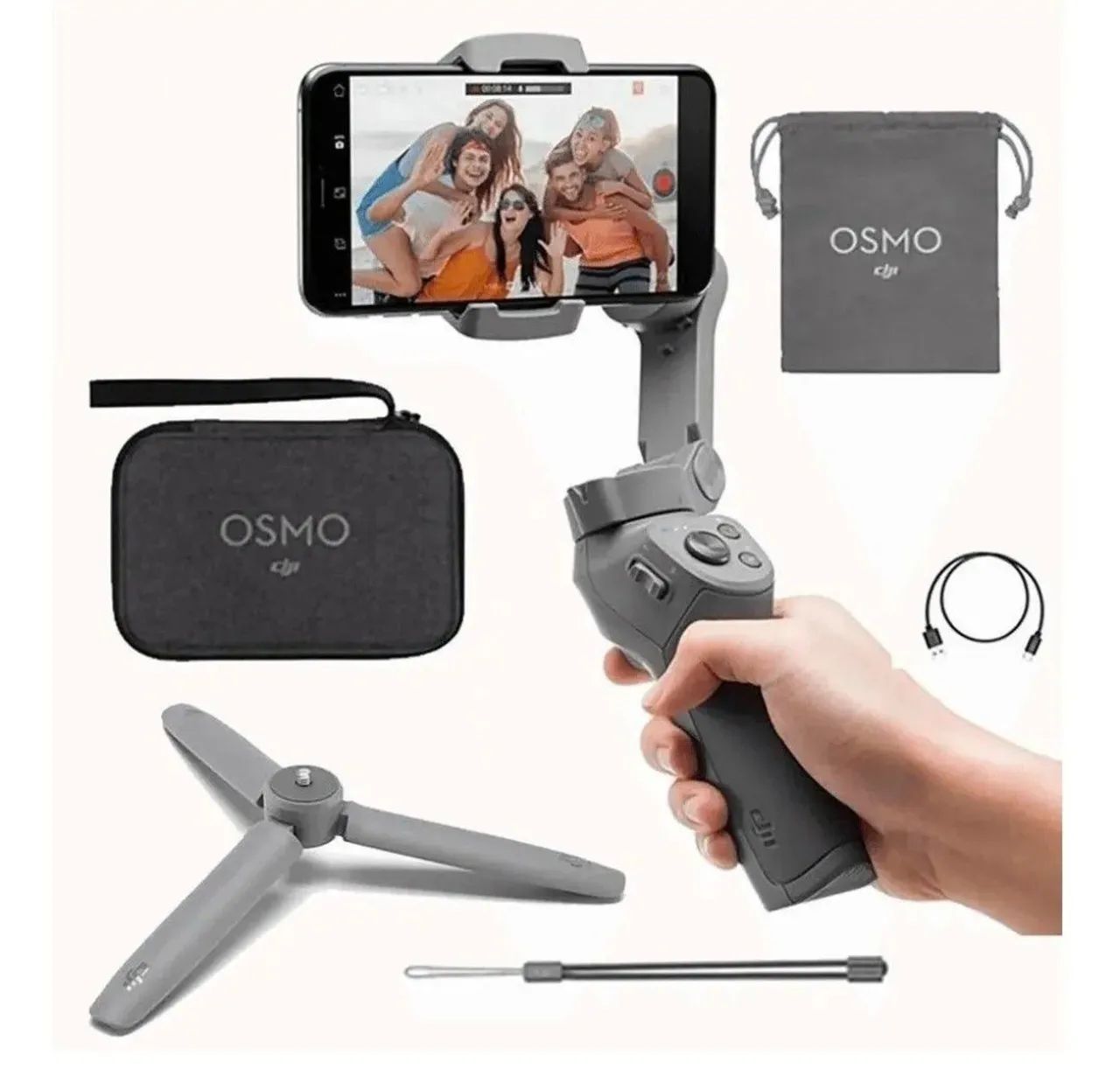 GIMBAL PJI OSMO MOBILE 3 ESTABILIZADOR DE IMAGENS 