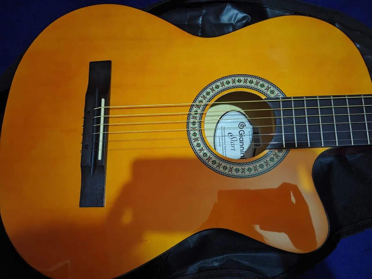 Violao Eletroacustica Giannini Start Sf-14 cordas se aço  - Foto 5