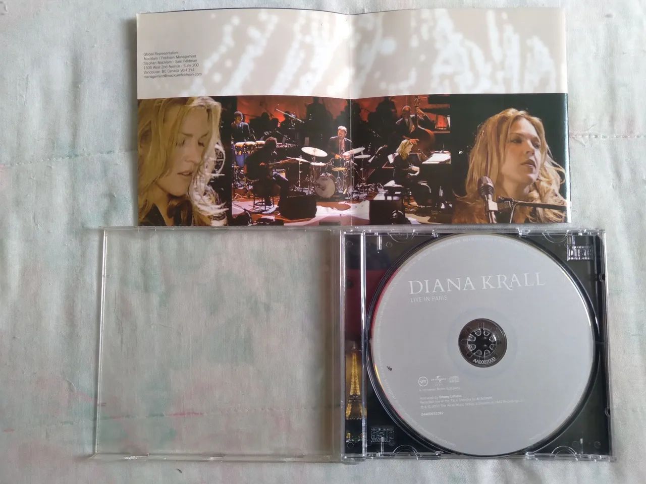 CD Diana Krall - Live in Paris - Foto 3