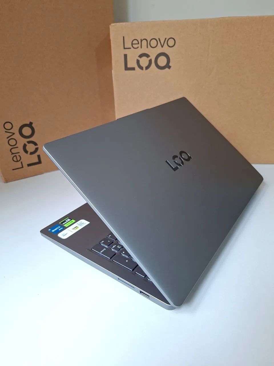 Notebook Gamer Lenovo LOQ Core i5 12450HX 16gb DDR5 RTX 3050 6gb Tela 144hz Lacrado  - Foto 5