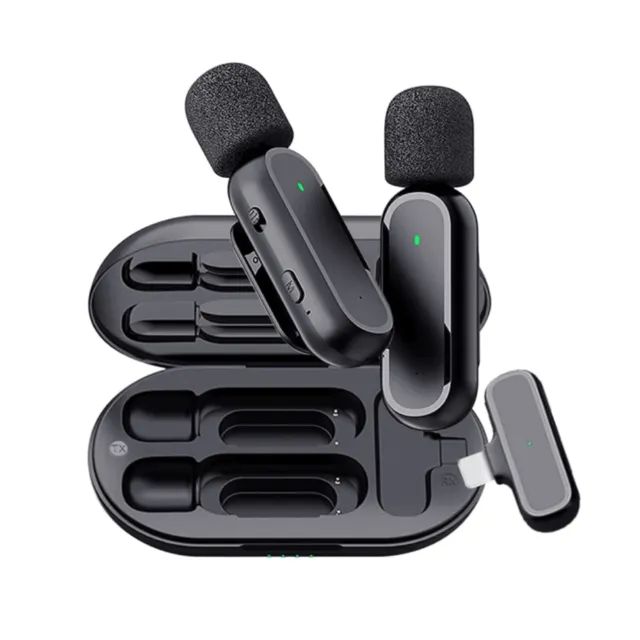 Microfone lapela sem fio MK08