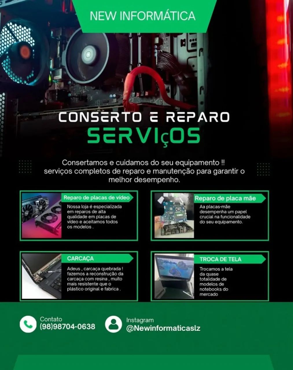 Loja de Informática (REPAROS EM PLACA E VENDAS)  - Foto 2