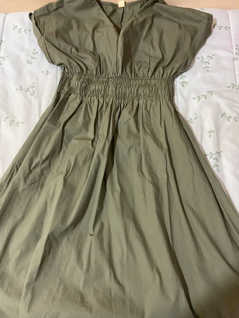 Vestido Verde militar 