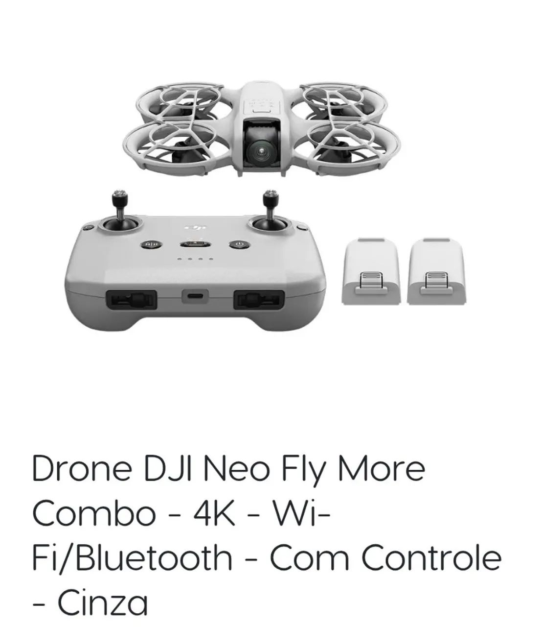 Drone DJI Neo Fly More Combo 4K Wi-Fi/Bluetooth