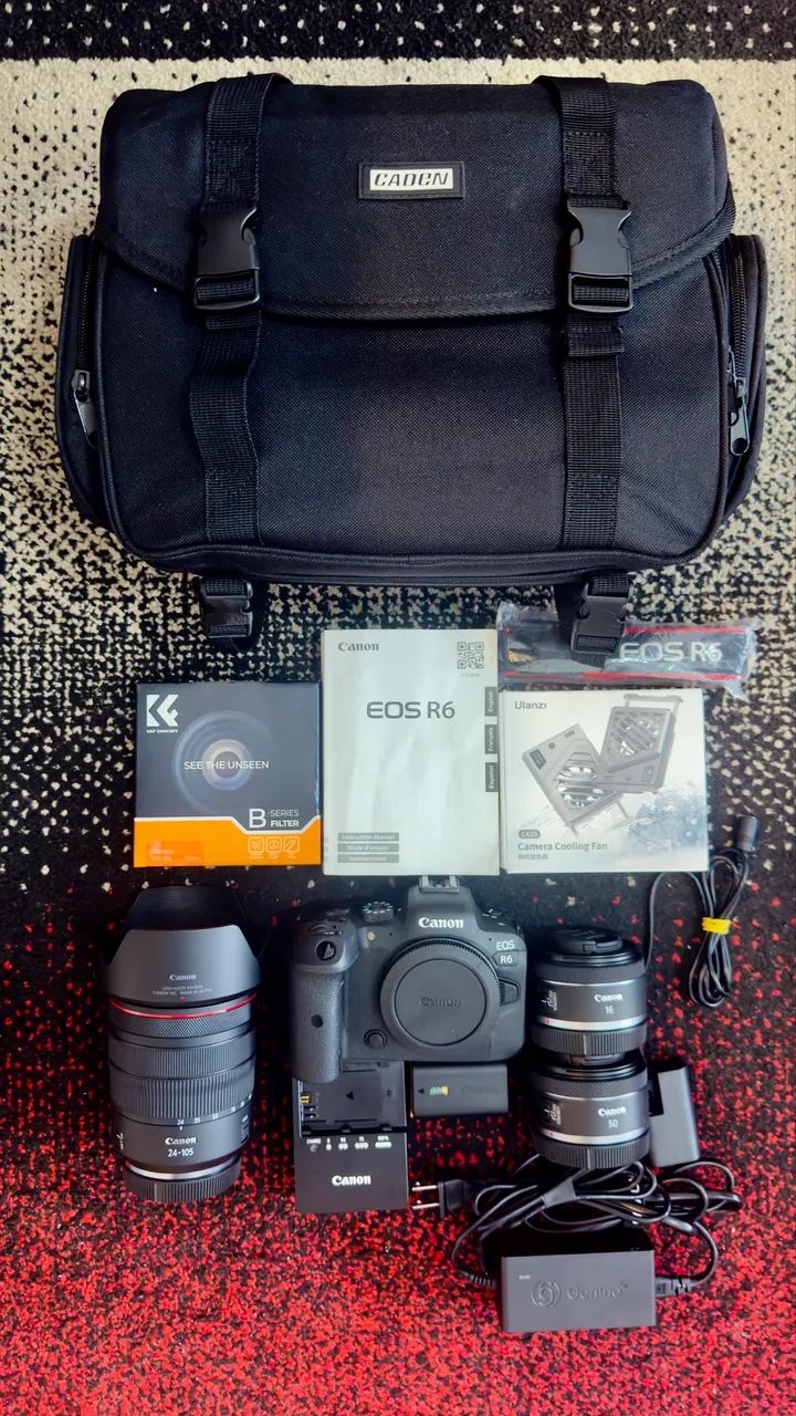 Canon R6 + Lentes RF e acessórios  - Foto 2
