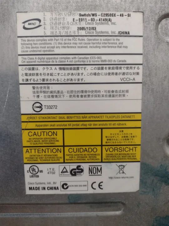 Switch Cisco Catalyst 2950  - Foto 6