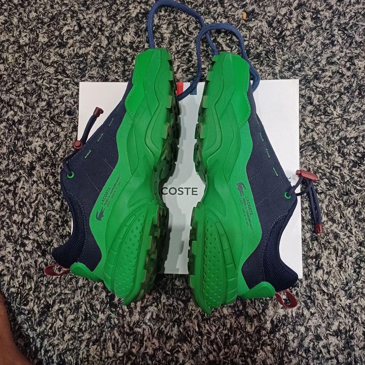 Tênis Lacoste Guard Breaker CT Verde e Azul - Foto 3